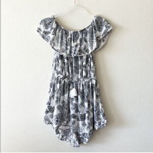 Victoria’s Secret Off Shoulder Drawstring Mini Dress